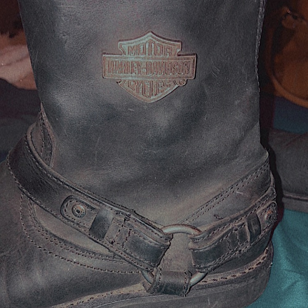 Harley Davidson Old School Men’s Leather Riding Boots